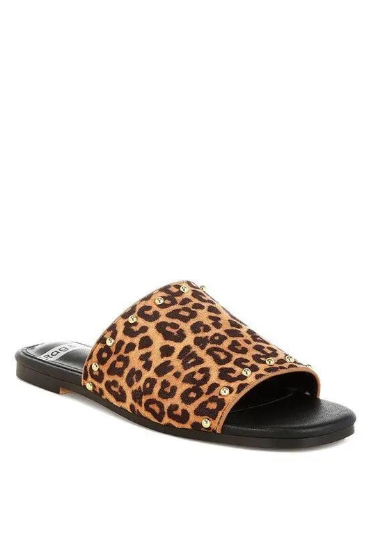 Zapatos Rag Company Hilsa Leopard Print Slip-On Flats - Calzado Cómodo y con Estilo para Mujer