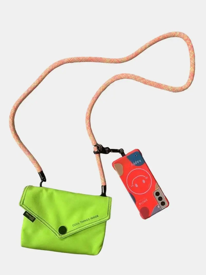 Accessories Trendsi Himawari Crossbody Bag Solid Color Women's Envelope Purse Removable Strap