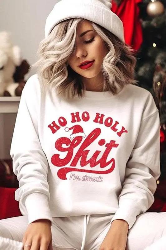 Accessories Color Bear Graphic Fleece Sweatshirt Unisex Holiday Apparel Printed, Comfy