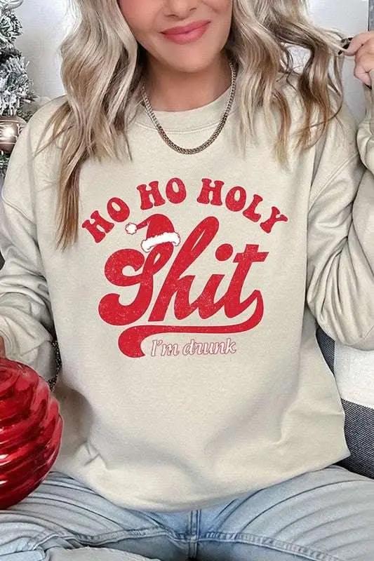 Accessories Color Bear Graphic Fleece Sweatshirt Unisex Holiday Apparel Printed, Comfy