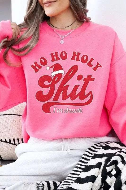 Accessories Color Bear Graphic Fleece Sweatshirt Unisex Holiday Apparel Printed, Comfy