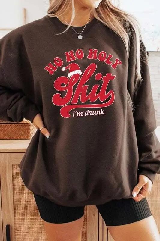 Accessories Color Bear Graphic Fleece Sweatshirt Unisex Holiday Apparel Printed, Comfy