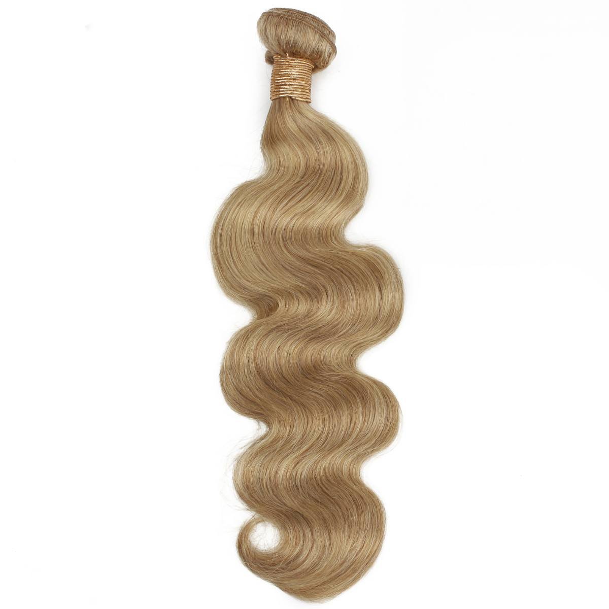 Paquetes de cabello humano 100% de onda corporal rubio miel