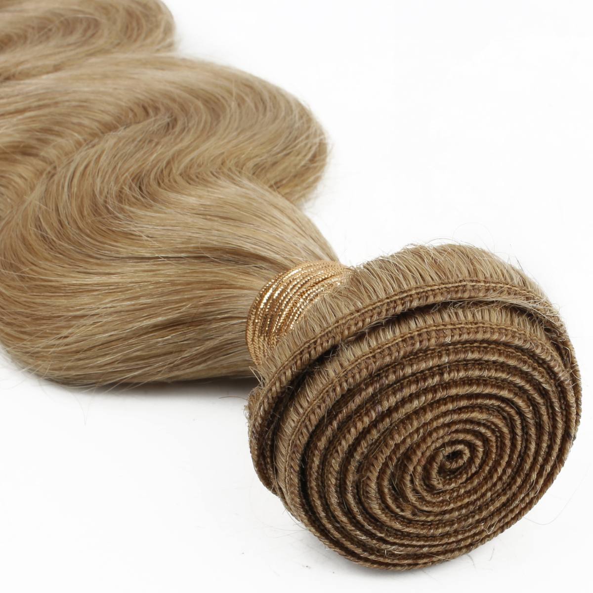 Paquetes de cabello humano 100% de onda corporal rubio miel
