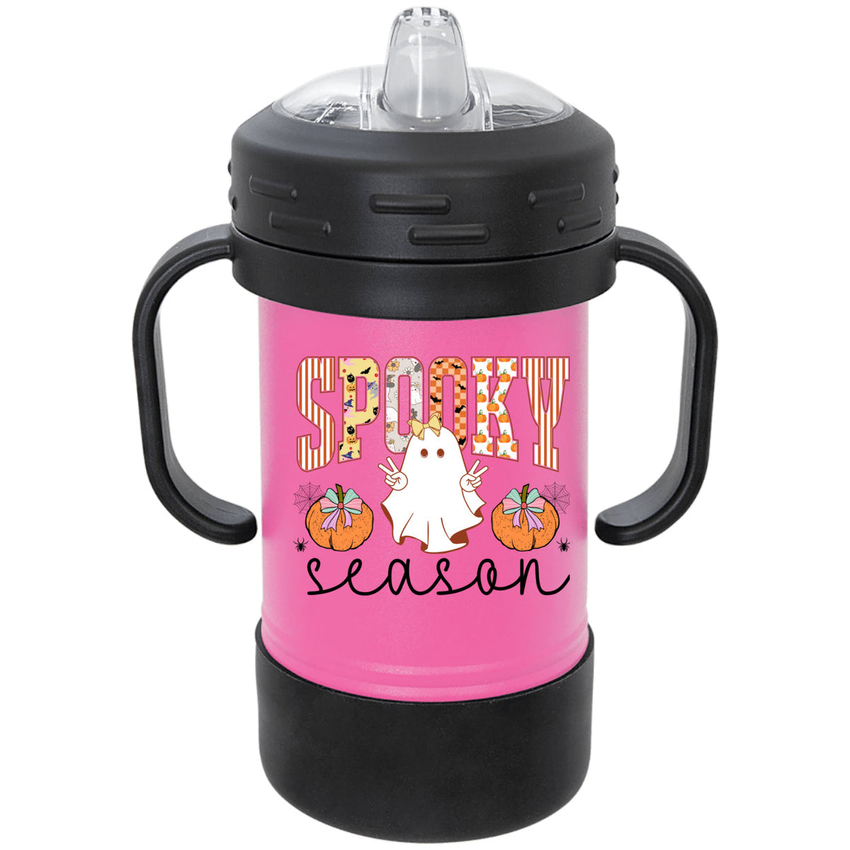 Spooky Season Halloween Ghost Polar Camel 10 oz Sippy Cup