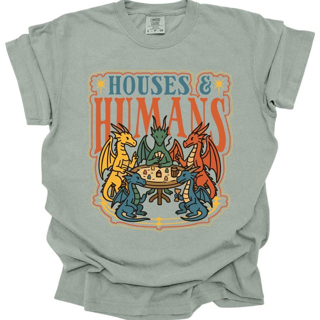 Houses & Humans Game Night T-Shirt - Comfort Colors