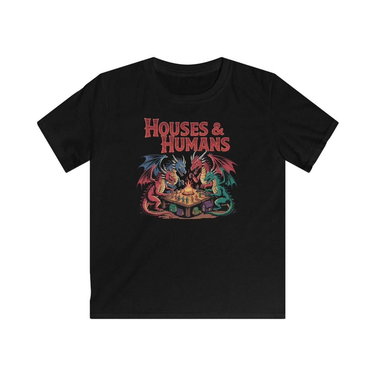 Houses & Humans Kids D&D Tshirt