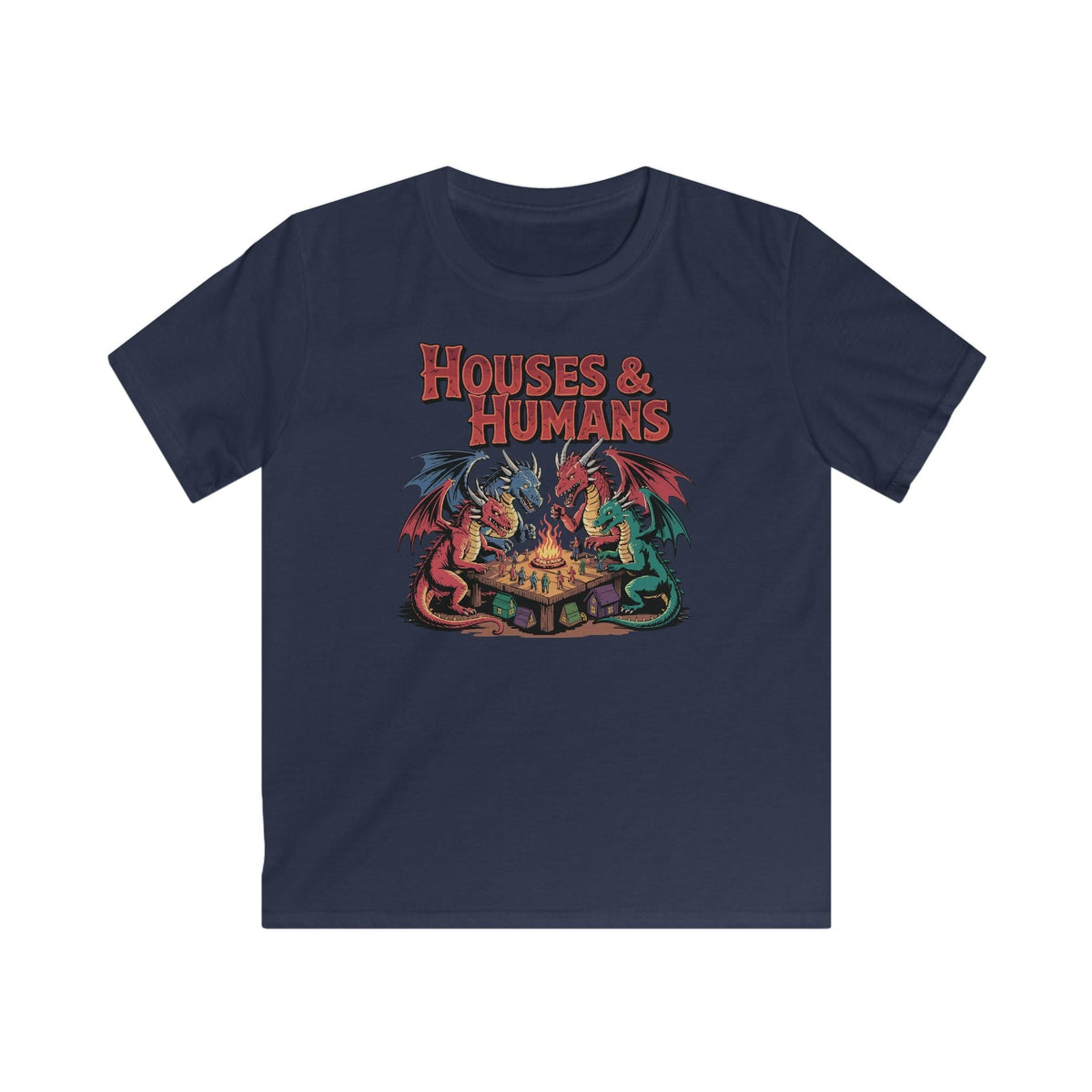 Houses & Humans Kids D&D Tshirt