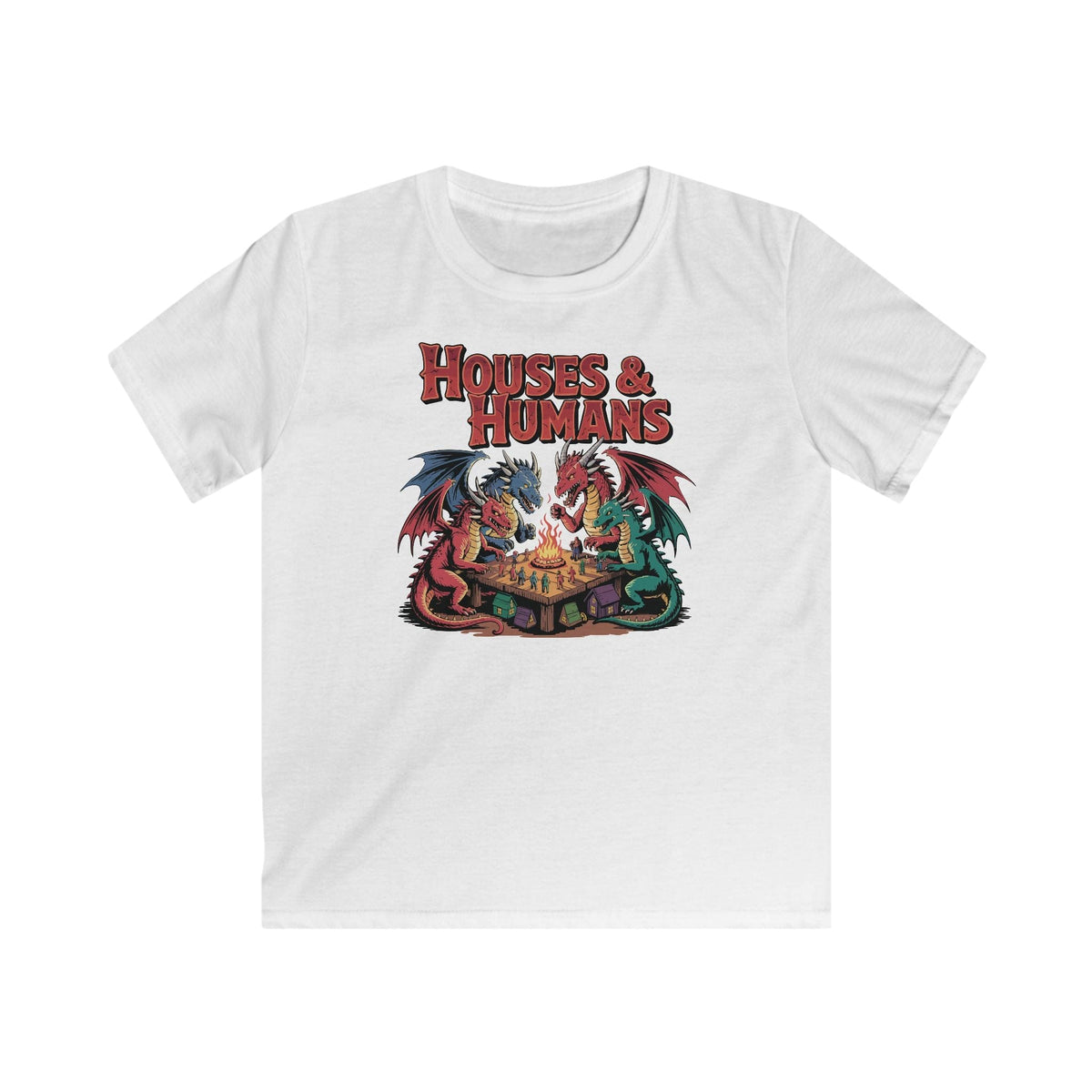 Houses & Humans Kids D&D Tshirt