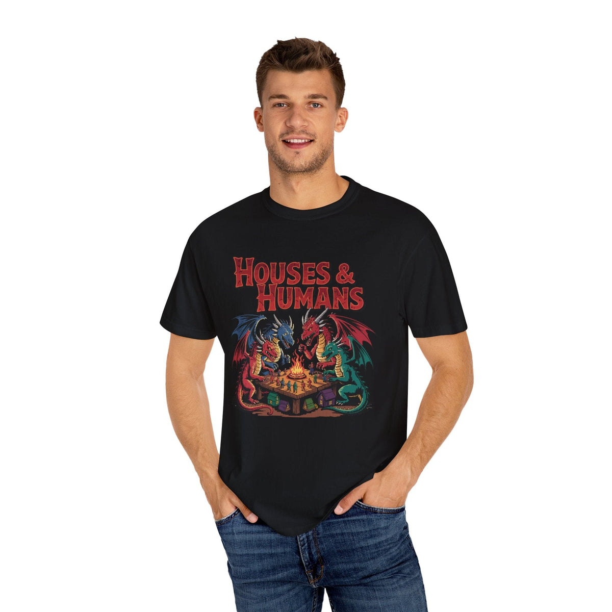 Houses & Humans Shirt - Comfort Colors