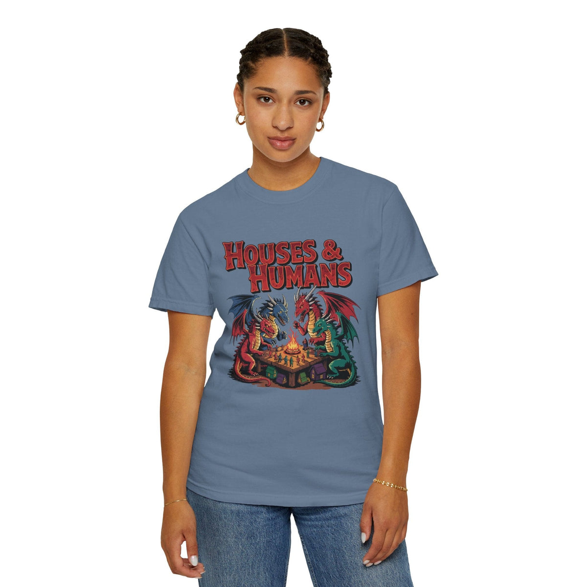 Houses & Humans Shirt - Comfort Colors