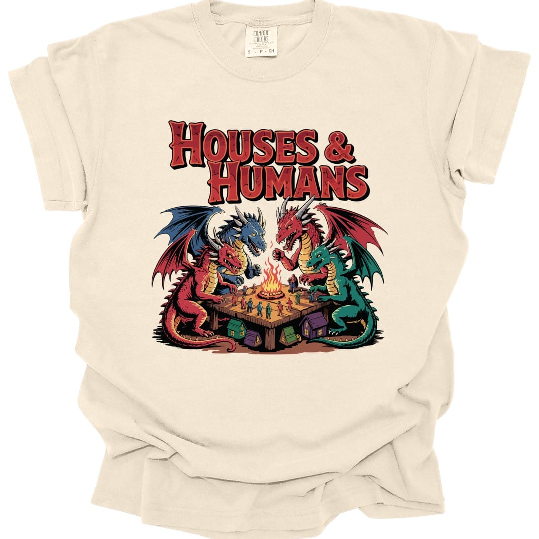 Houses & Humans Shirt - Comfort Colors