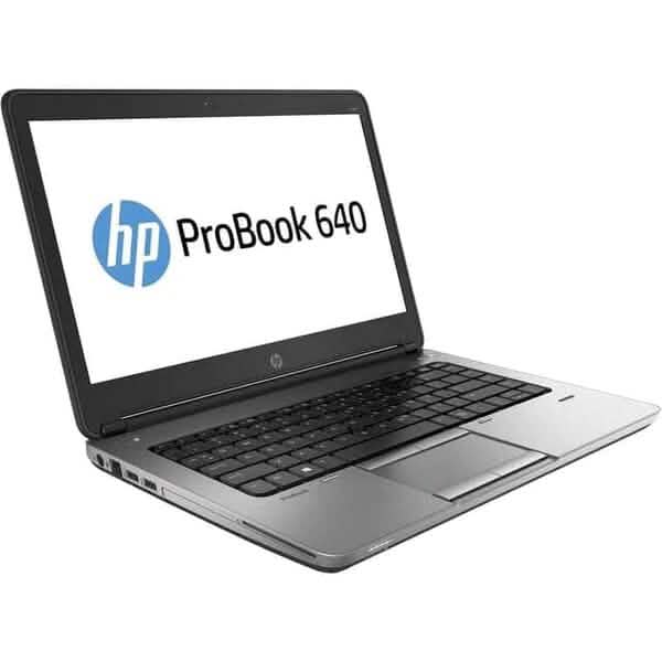 HP ProBook 640 G1 Intel i5-4300M 2.50GHz 8GB RAM 500GB HDD Windows 10 Pro (Refurbished)
