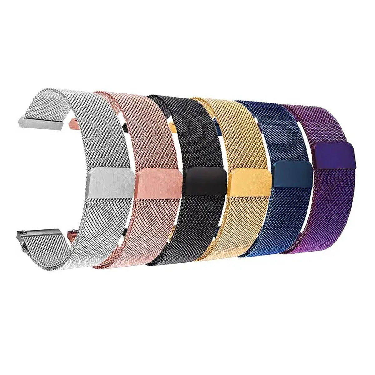 Garmin 18/20/22mm Quick Release Magnetic Stainless Steel Mesh Band