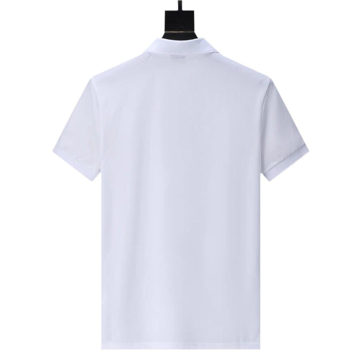 Hugo Boss White T-Shirt with Collar
