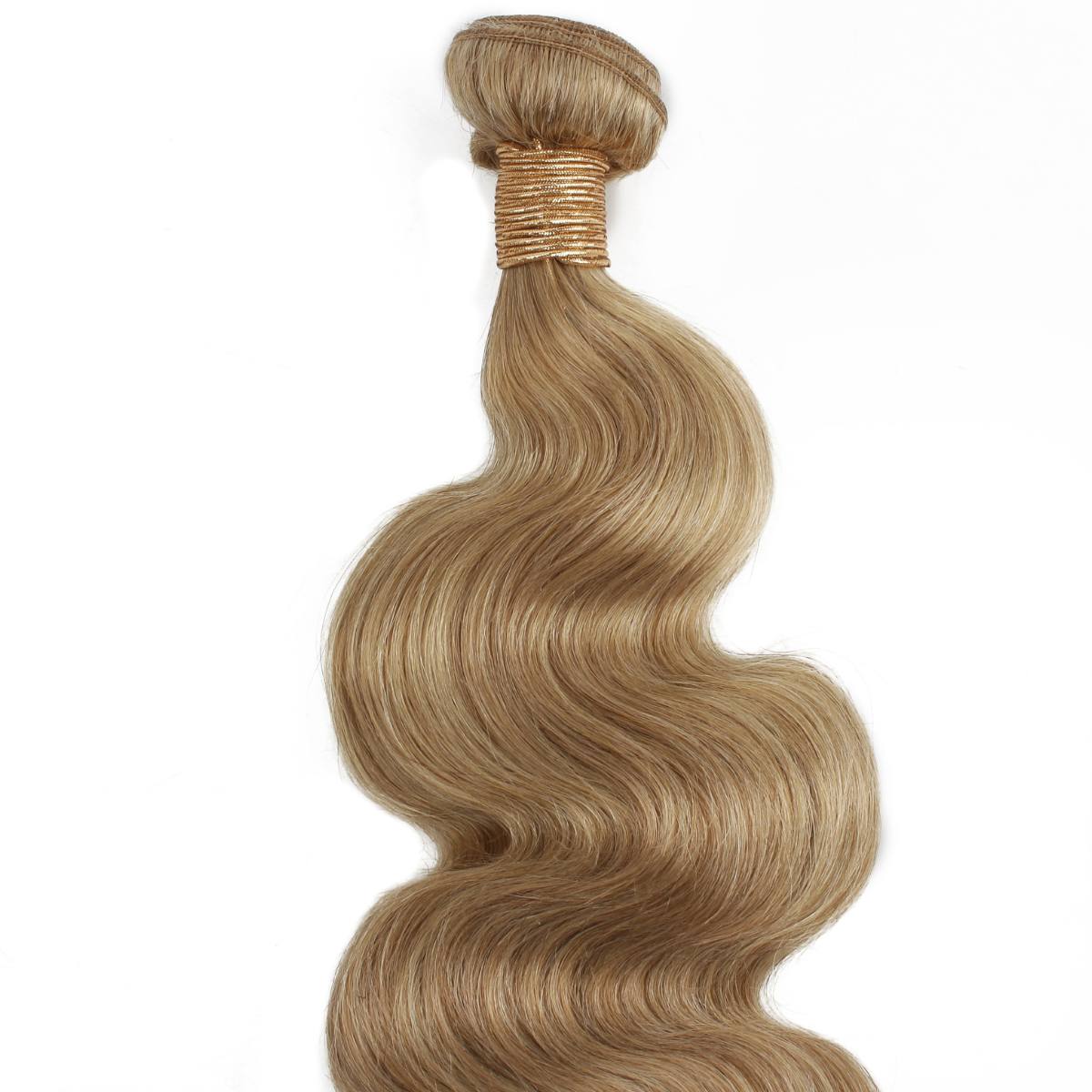 Paquetes de cabello humano 100% de onda corporal rubio miel