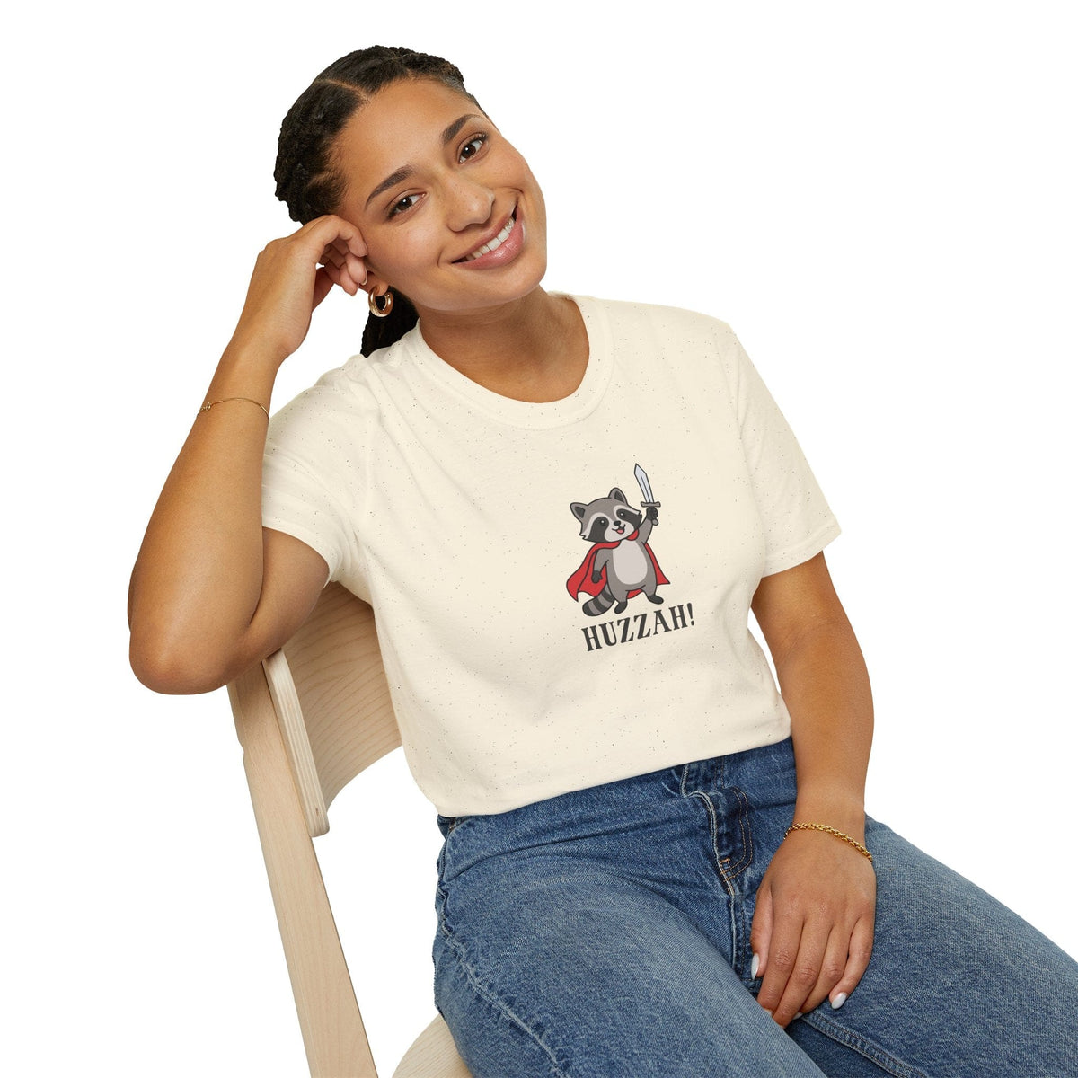 Huzzah Raccoon T-Shirt
