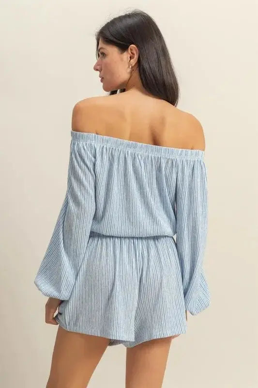 Women's Loungewear Set Loungewear Set - Off Shoulder - Two-Piece Comfort