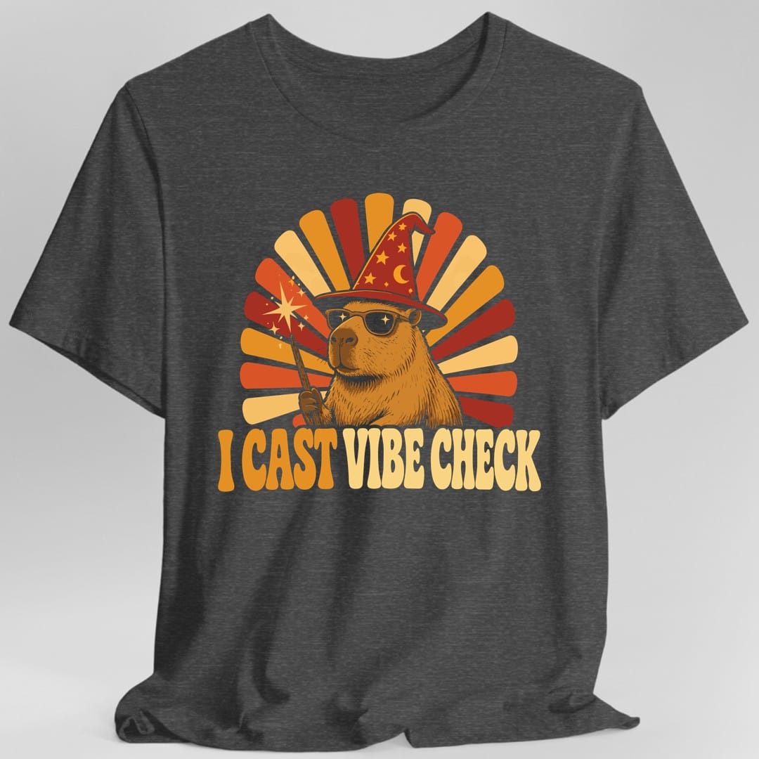 I Cast Vibe Check Groovy T-Shirt