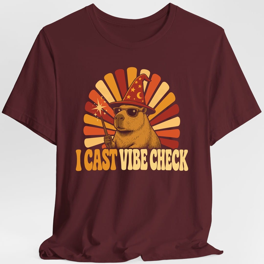 I Cast Vibe Check Groovy T-Shirt