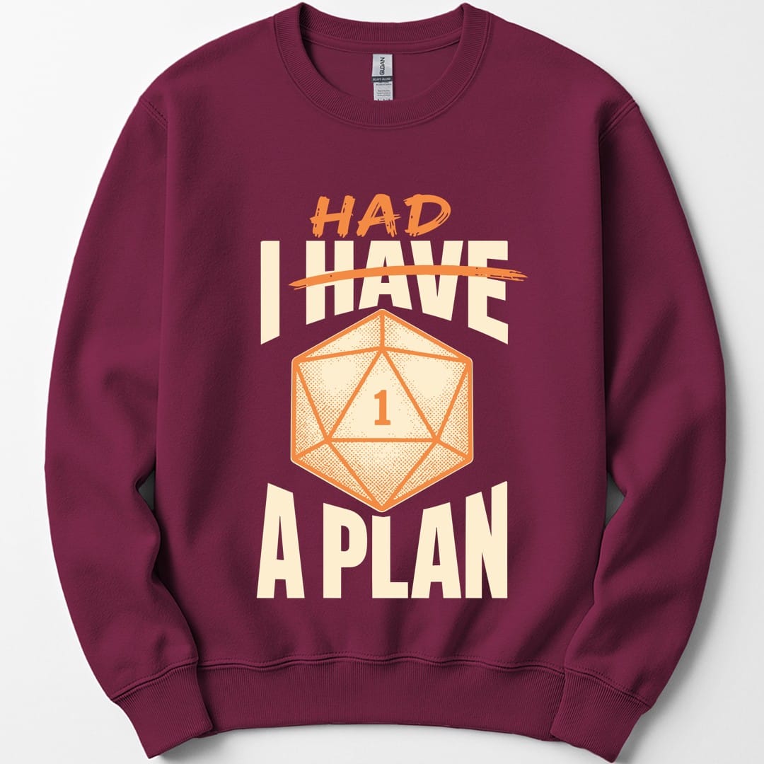 I Had A Plan Sweatshirt