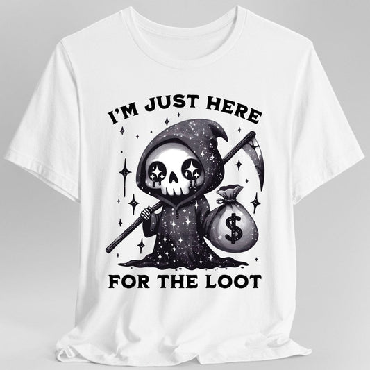 Camiseta Solo estoy aquí por el botín