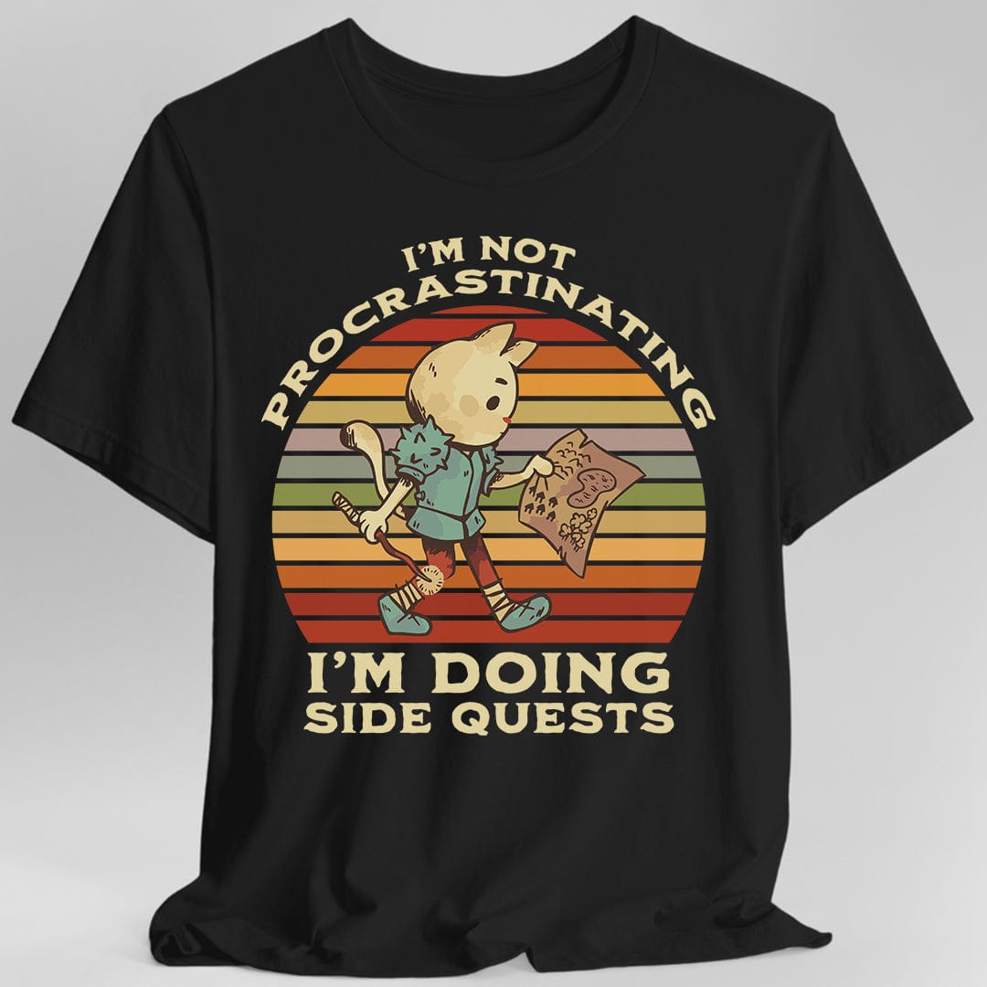 Camiseta No Estoy Procrastinando, Estoy Haciendo Misiones Secundarias