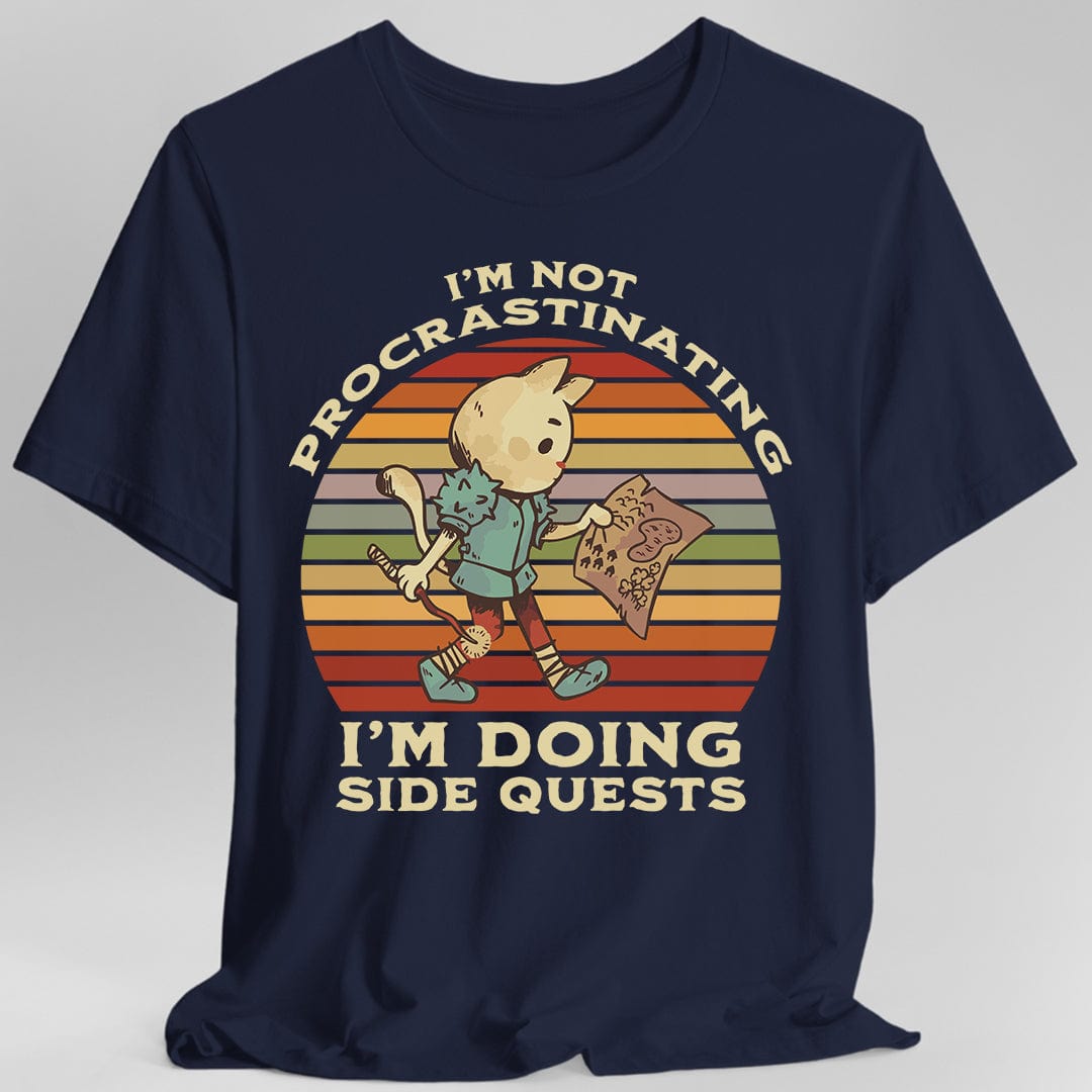 Camiseta No Estoy Procrastinando, Estoy Haciendo Misiones Secundarias