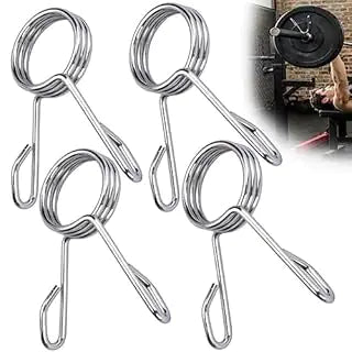Spring Clip Collars 2 Inch Olympic Barbell Clamps Dumbbell Clips