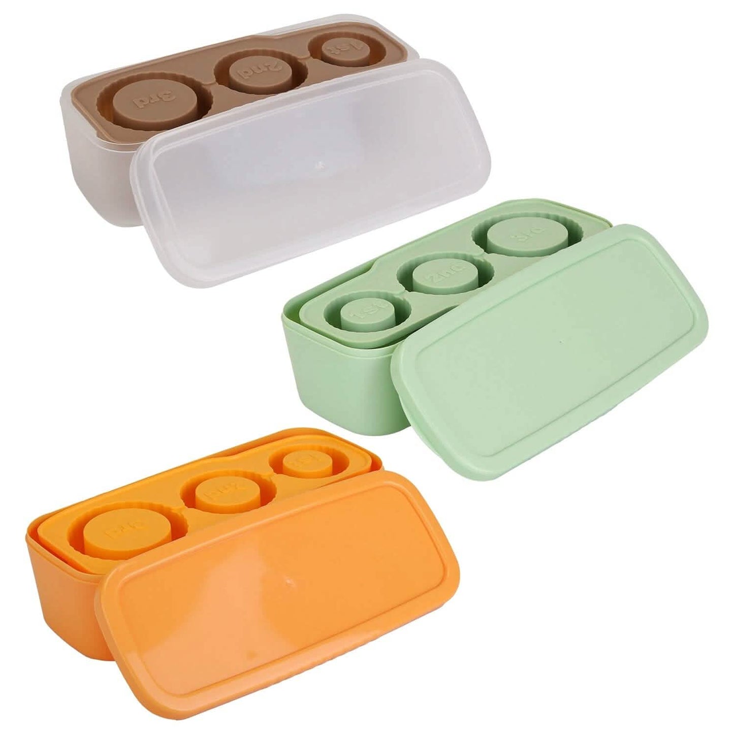 Ice Cube Tray Fit For 20oz/30oz/40oz Stanley Cup Easy Release Silicone Hallow Cylinder