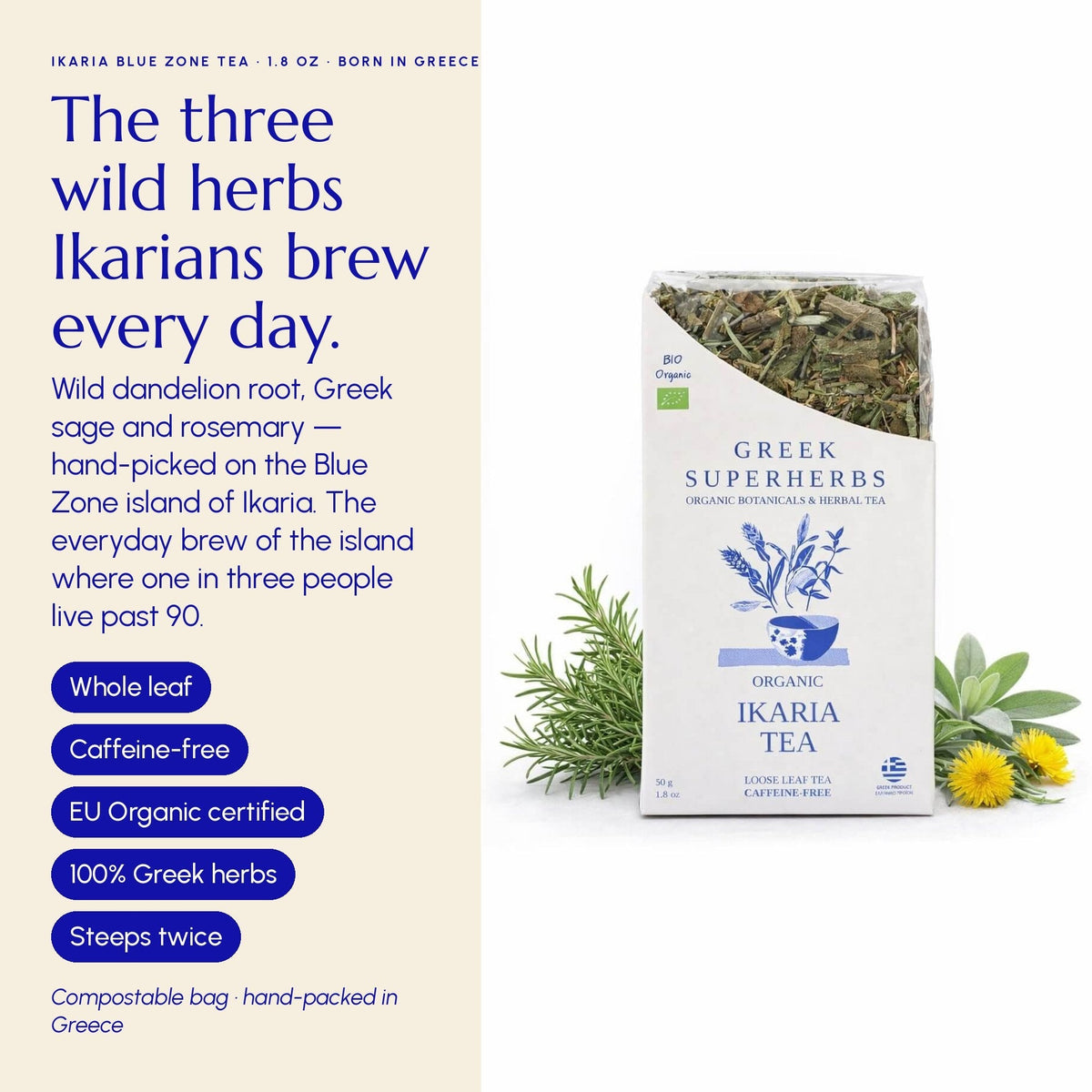 Té Ikaria (Zona Azul)