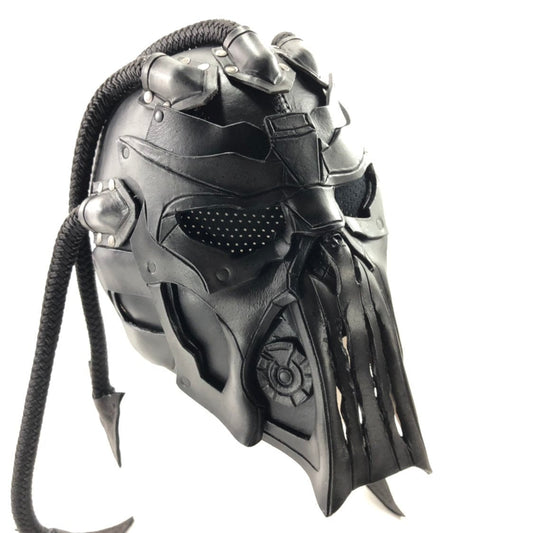 Máscara de cuero auténtico "Dreaded Helmet"