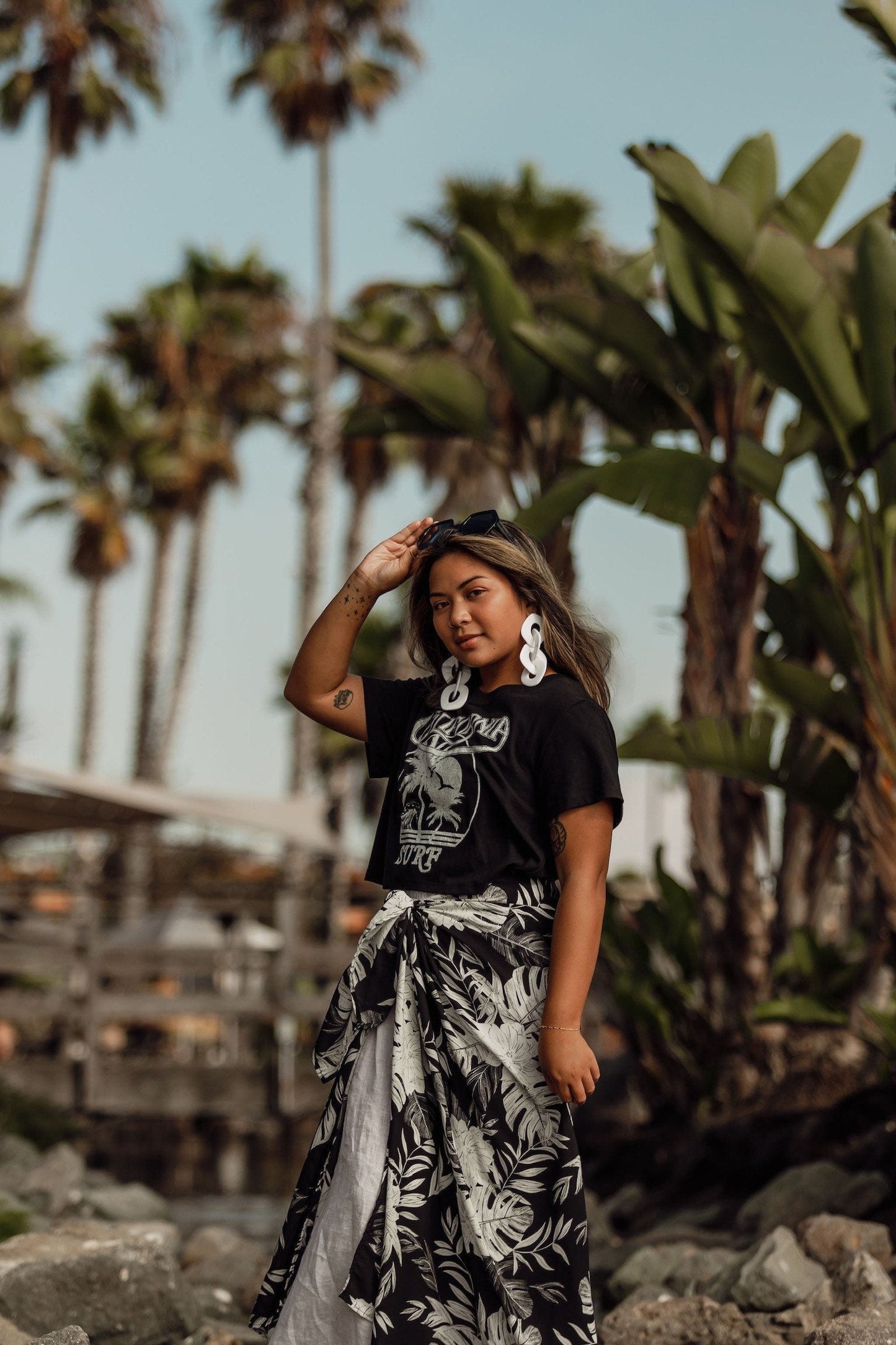Pañuelo pareo Palm Beach