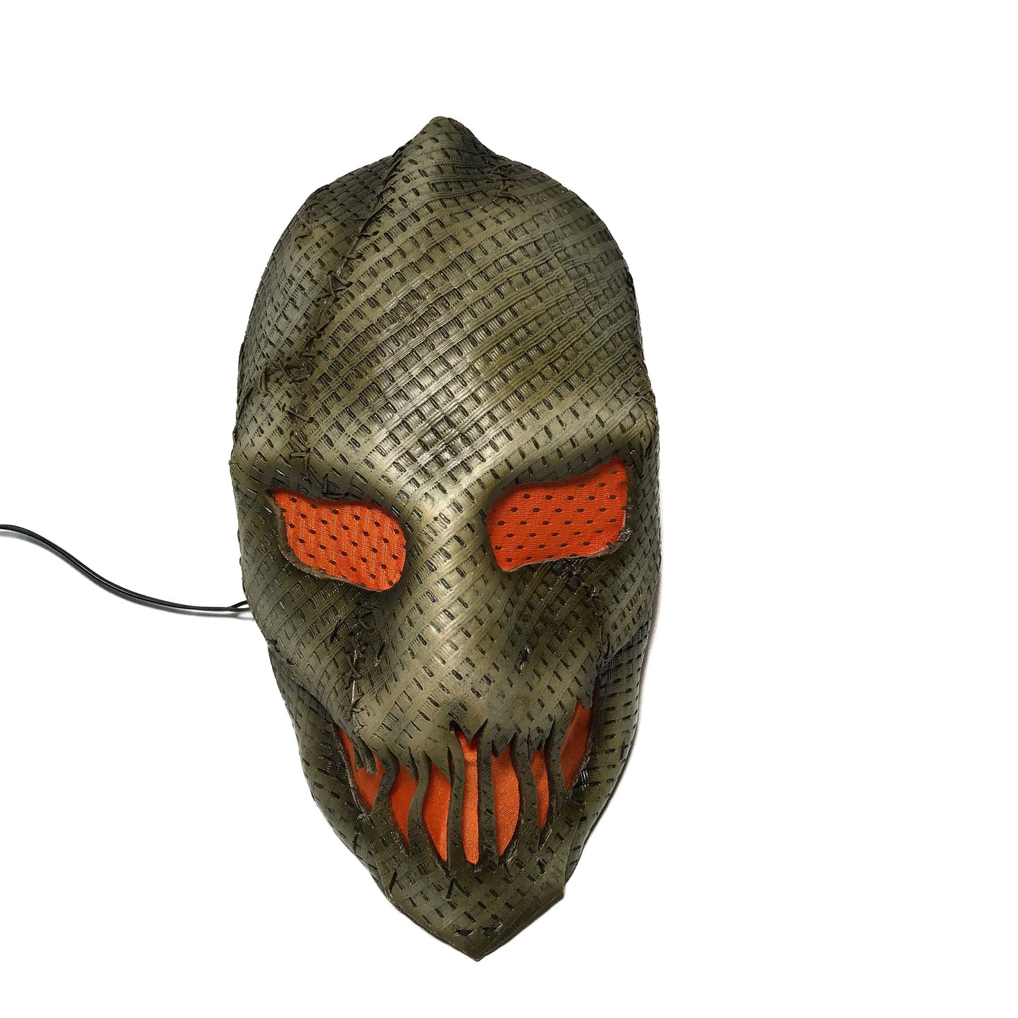 Scarecrow Mask Handmade Genuine Leather Mask in Brown