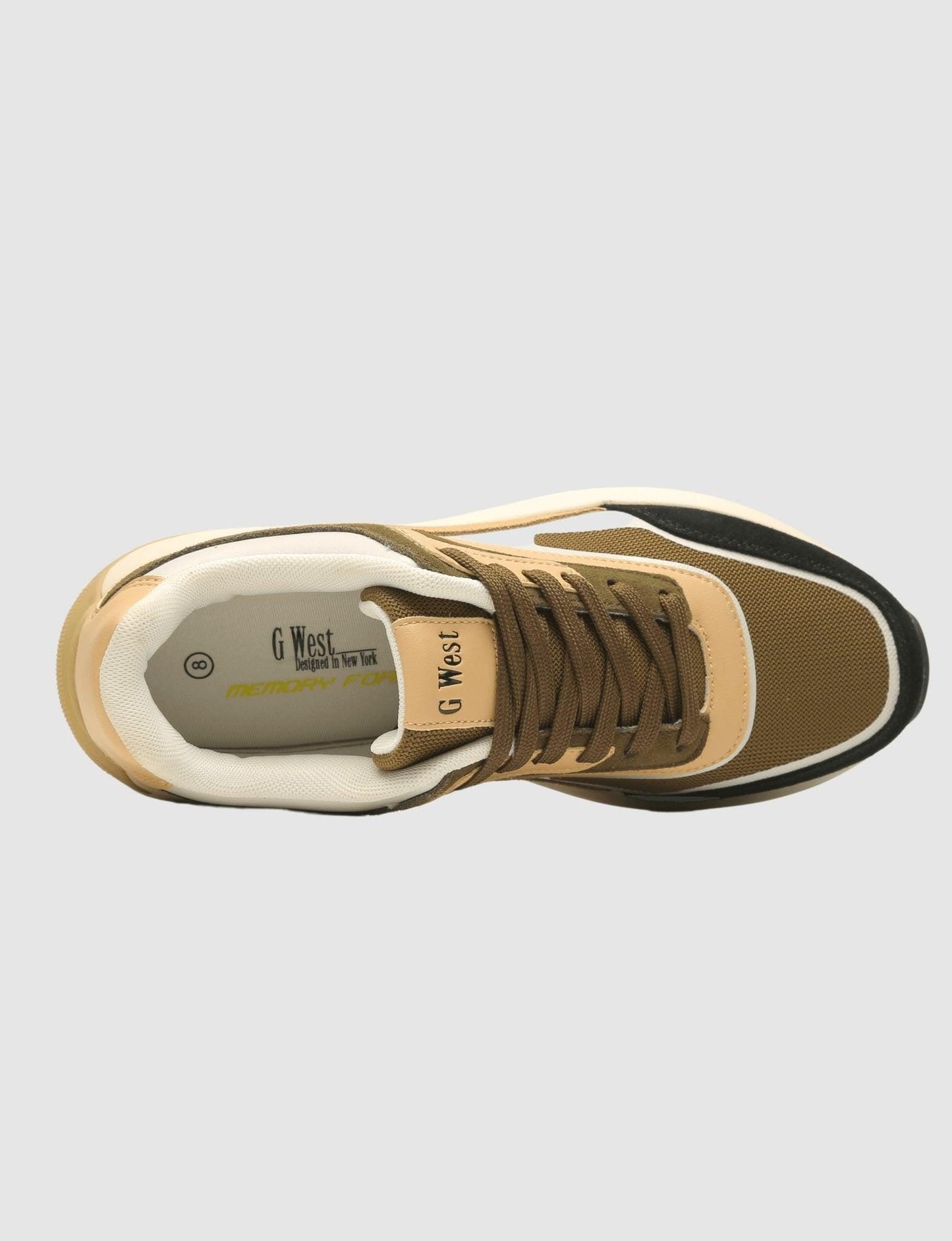 Zapatillas de running para hombre G West - Gwm20003 | Oliva