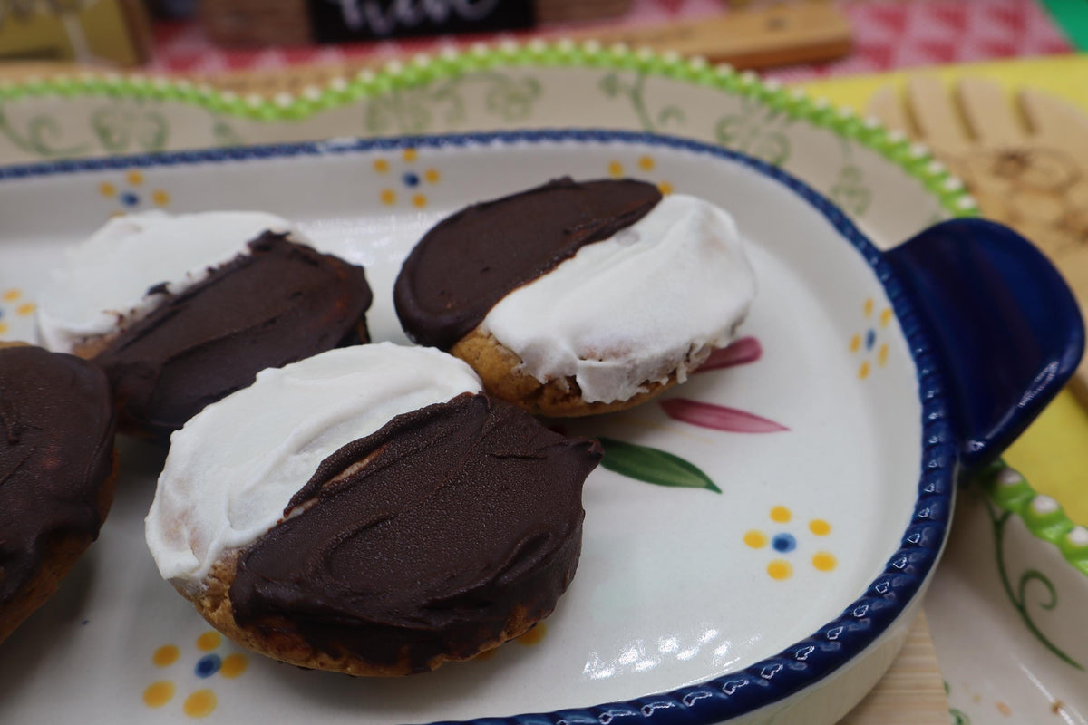 Galletas Blancas y Negras de Alta Proteína, Sin Azúcar, Veganas, Sin Gluten, Sin Lácteos, Sin Frutos Secos, Repostería para Alérgicos, Regalos Fitness, Bajas en Carbohidratos