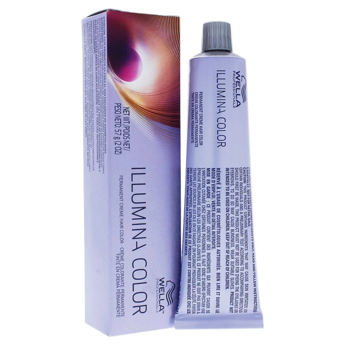 Wella Illumina Color Permanent Hair Color 9/43 Very Light Blonde Red Gold, 2 oz