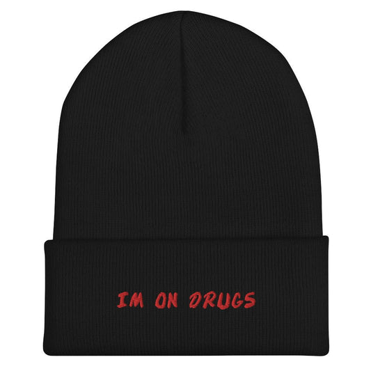 I'm On Drugs Dare Gorro de punto