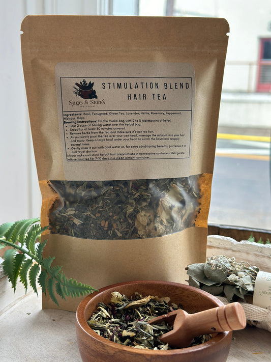 Mezcla de Té para Estimular el Crecimiento del Cabello
