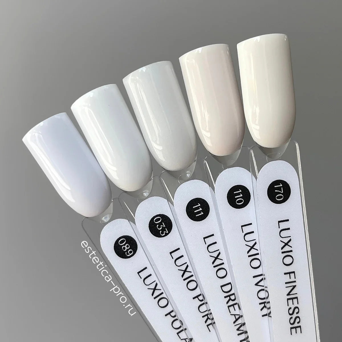 Luxio -  Gel Polish Ivory, 15ml