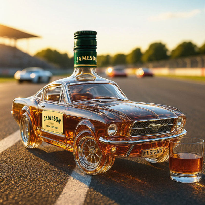Mustang Car Whiskey Decanter