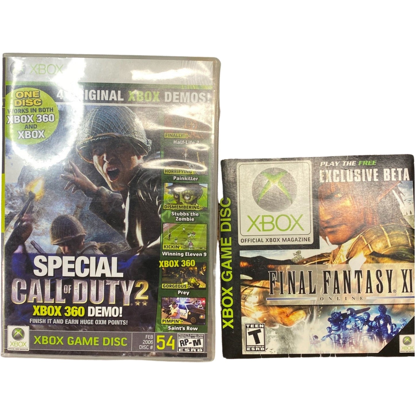 Disco de demostración de la Official Xbox Magazine 54 y 54e - Xbox