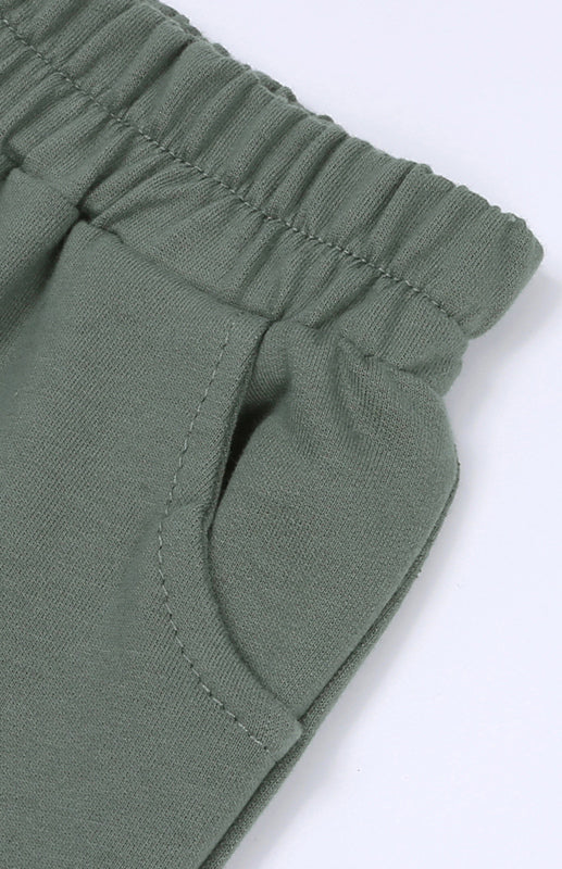 Kids Cotton Hooded Sweatshirt Tracksuit Set - Warm Winter Outfit