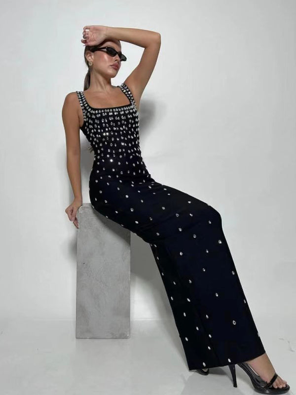 New Slim Rhinestone Bandage Dress Fashion Party Bandage Dress