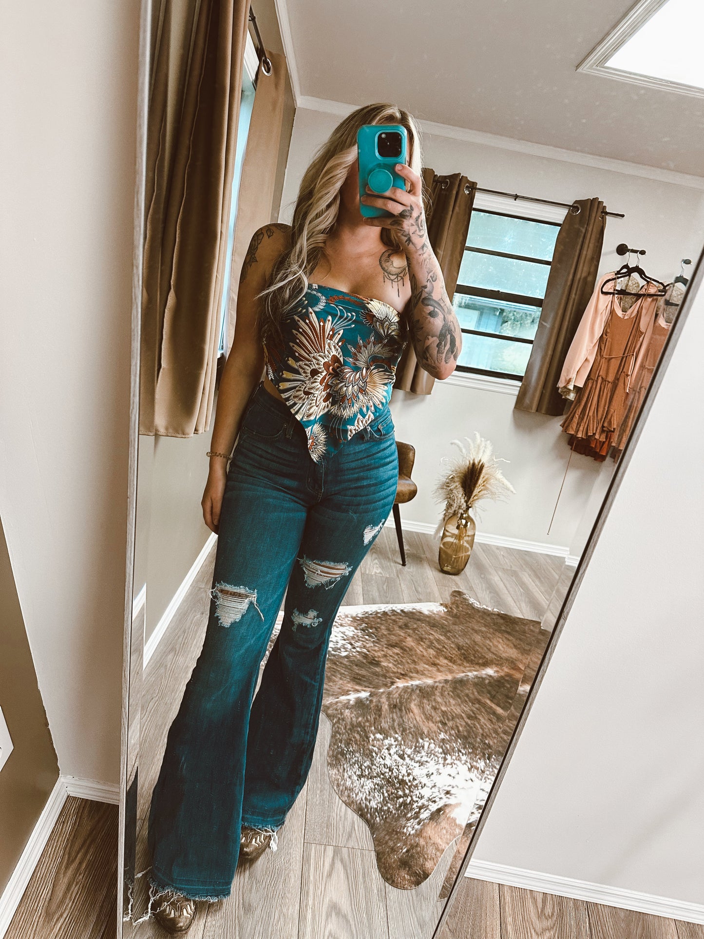 Daniela's Bandana Tie Top