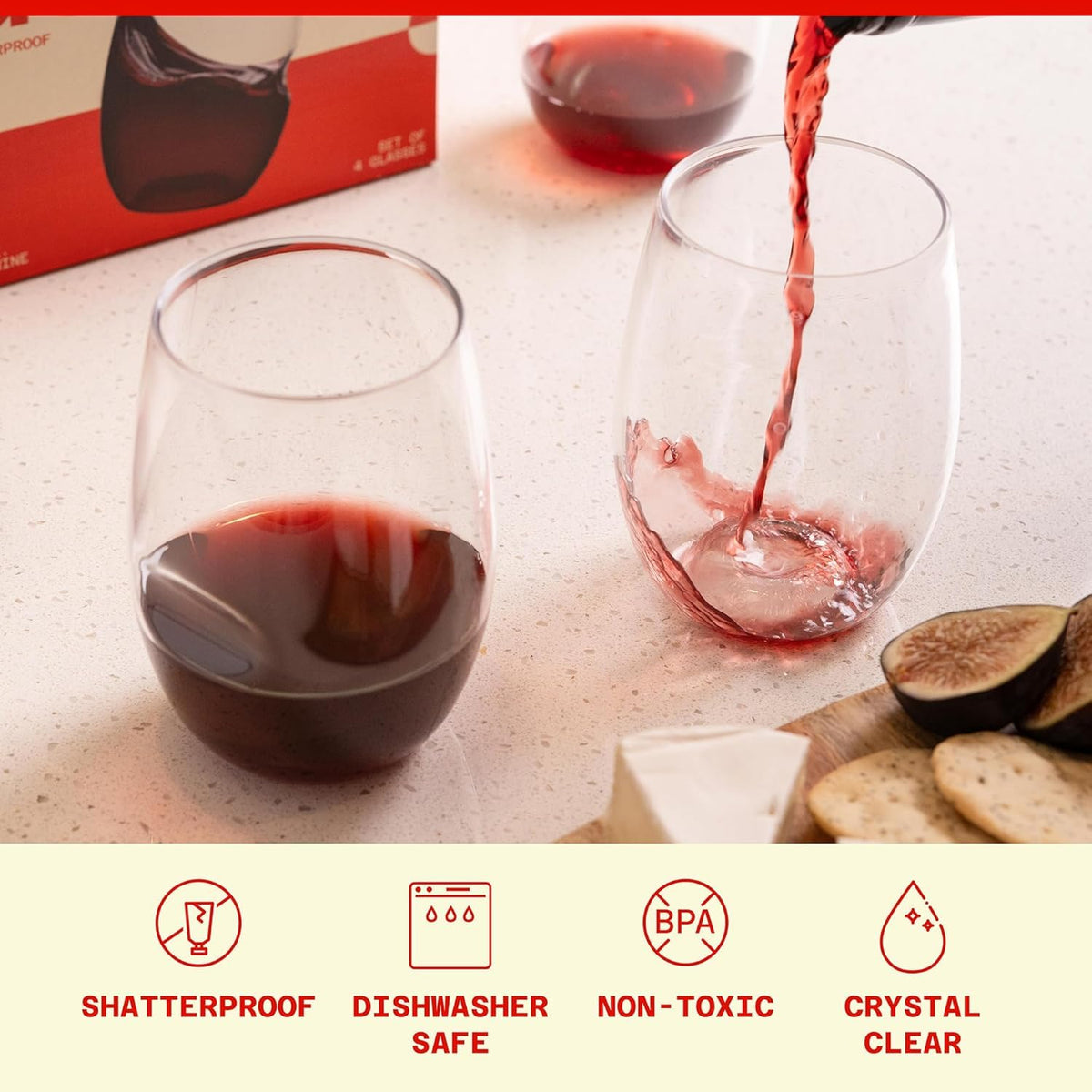 Govino the original shatterproof wine glass | 16 oz