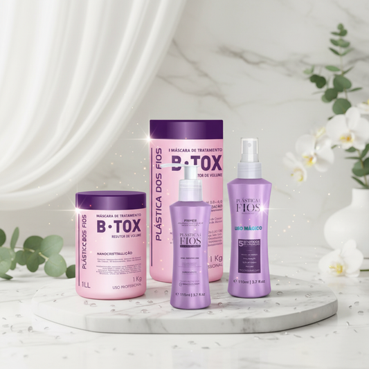 Plastica dos Fios Ultimate Keratin Collection A Complete Hair Transformation System