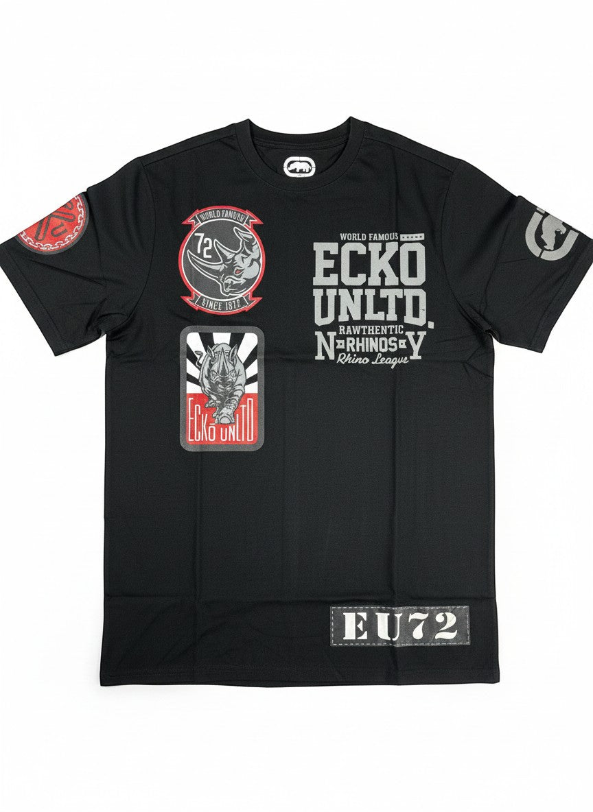 Ecko UNTLD Rhino Graphic Black T-Shirt