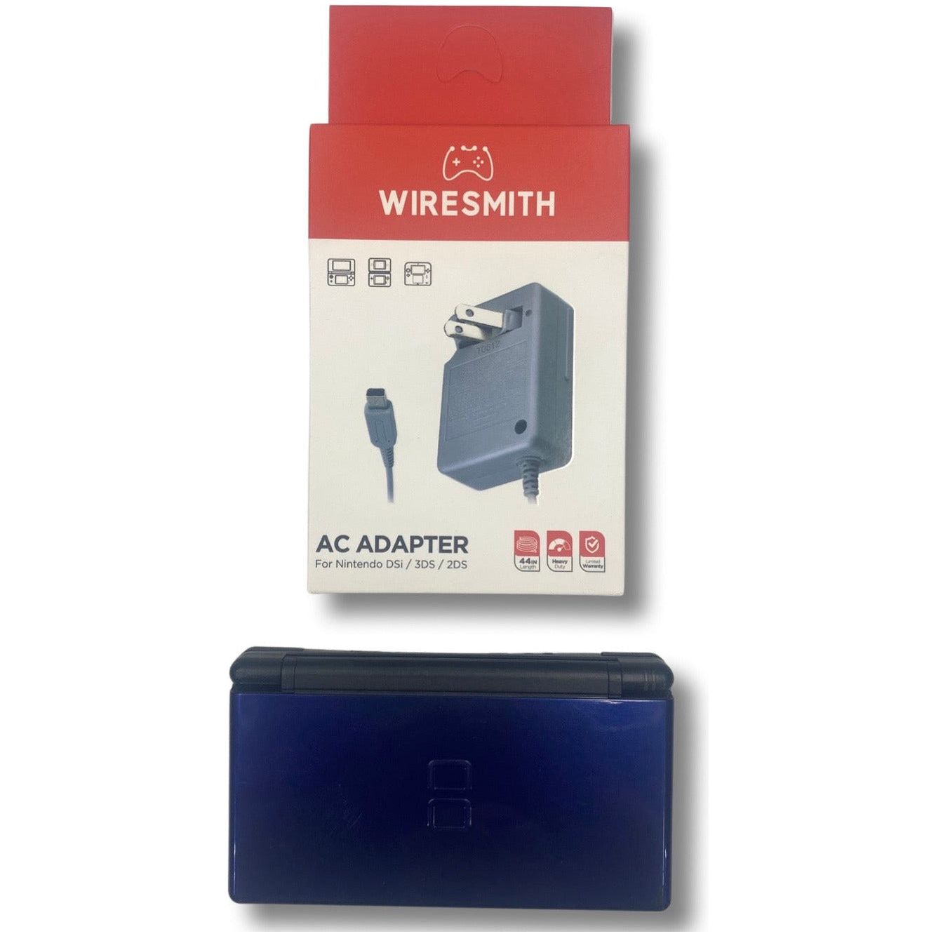 Nintendo DS Lite cobalto y negro (carcasa reemplazada) - Nintendo DS