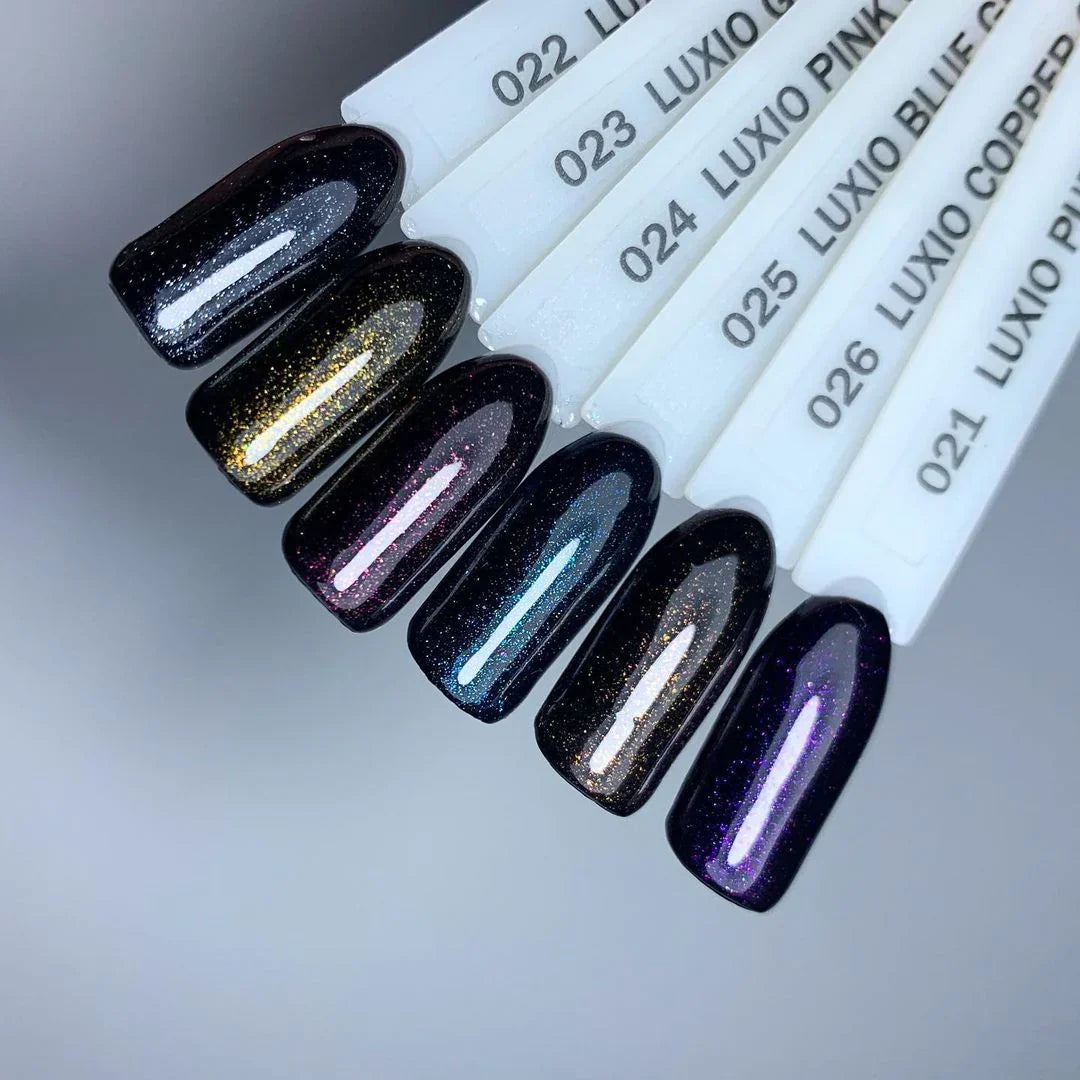 Luxio - Blue Effects Shimmer Top Gel, 15ml
